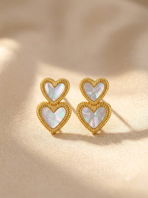 18K GOLD PLATED ANTI TARNISH EARRINGS