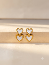 18K GOLD PLATED ANTI TARNISH EARRINGS