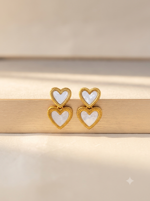 18K GOLD PLATED ANTI TARNISH EARRINGS