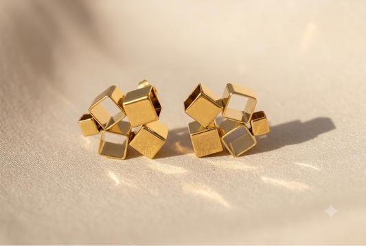 18k GOLD PLATED ANTI TARNISH  EARRINGS