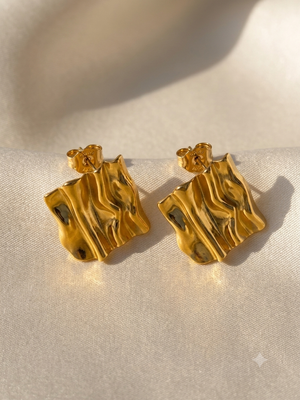 18K GOLD PLATED ANTI TARNISH EARRINGS