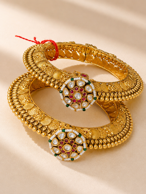ANTIQUE KUNDAN KADAS