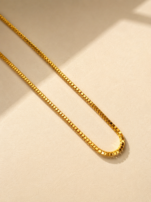 Luxe Micro Gold Plated Chain