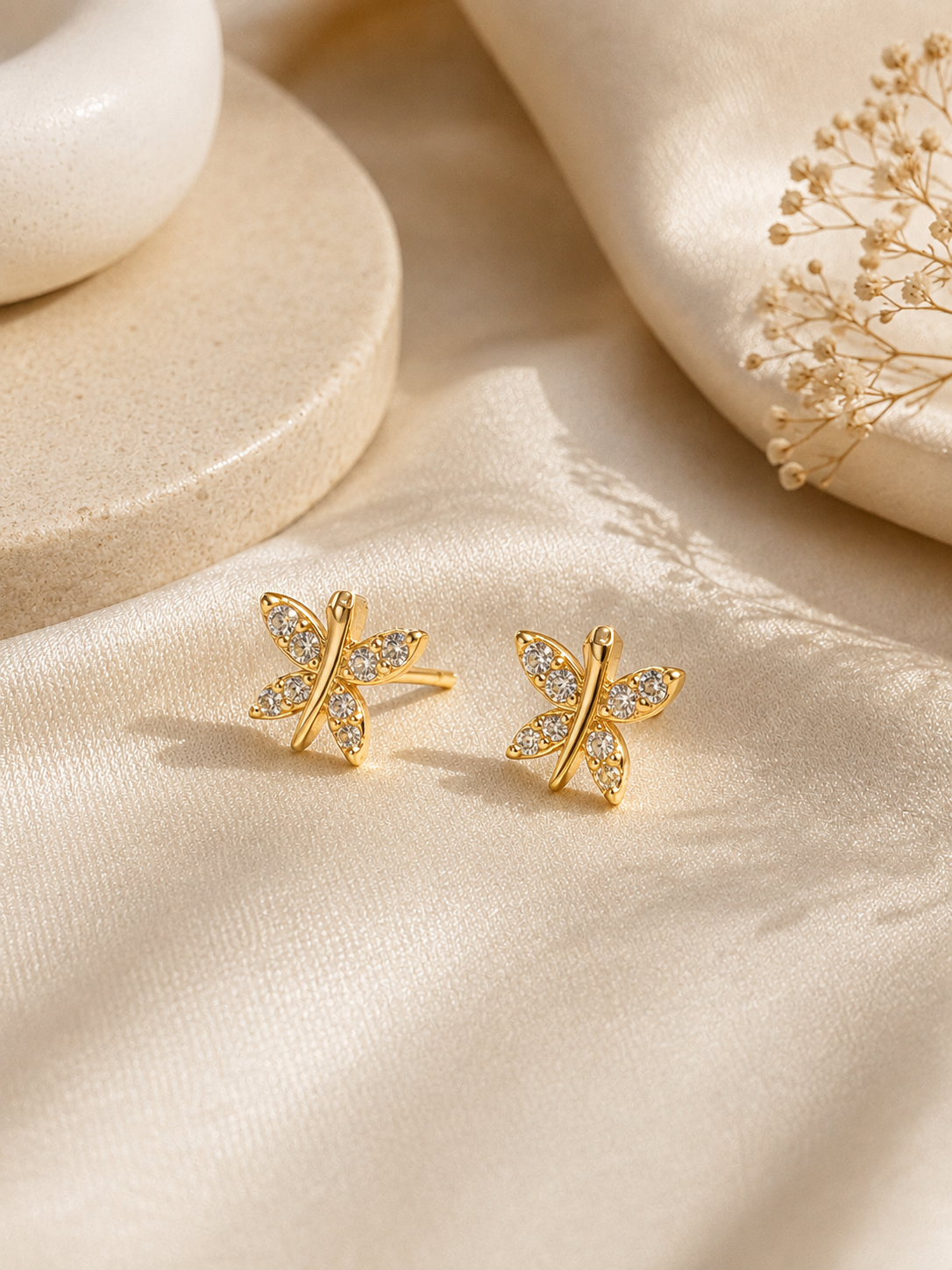 MICRO GOLD PLATED STUDS