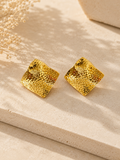 18K GOLD PLATED ANTI TARNISH EARRINGS