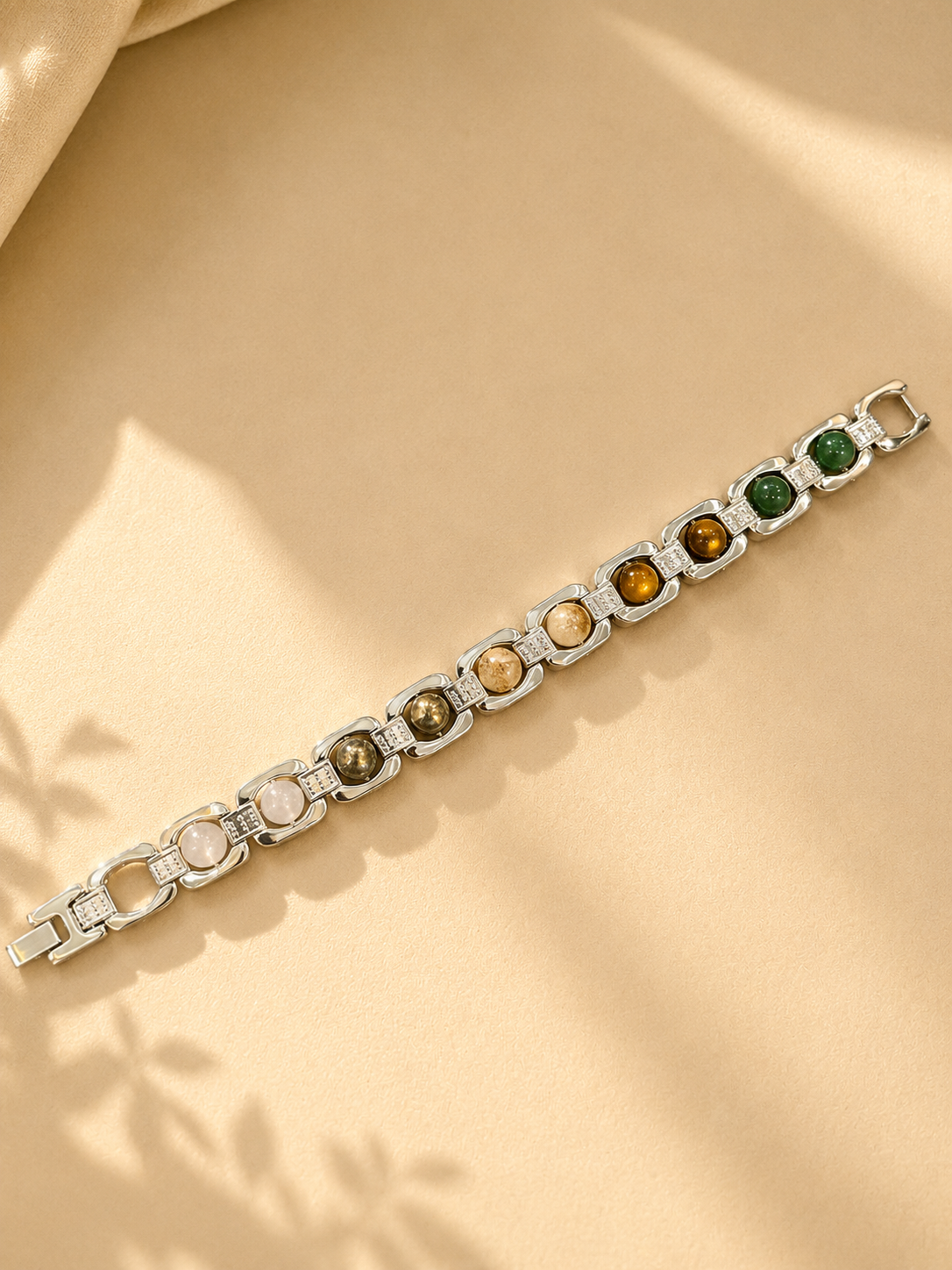 Dhan Lakshmi Natural Stone Bracelet