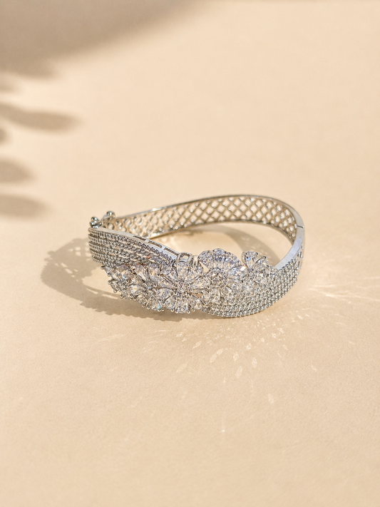 CZ STERLING SILVER BRACELET