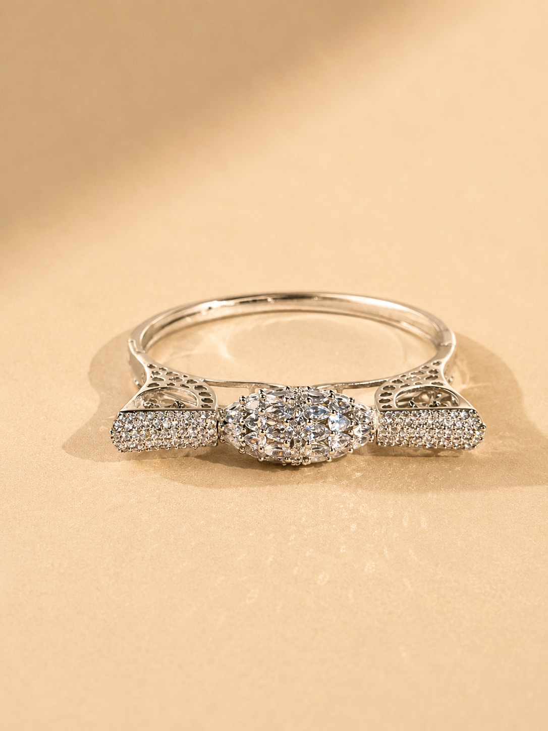 CZ STERLING SILVER BRACELET