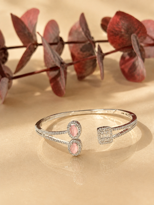 CZ STERLING SILVER BRACELET