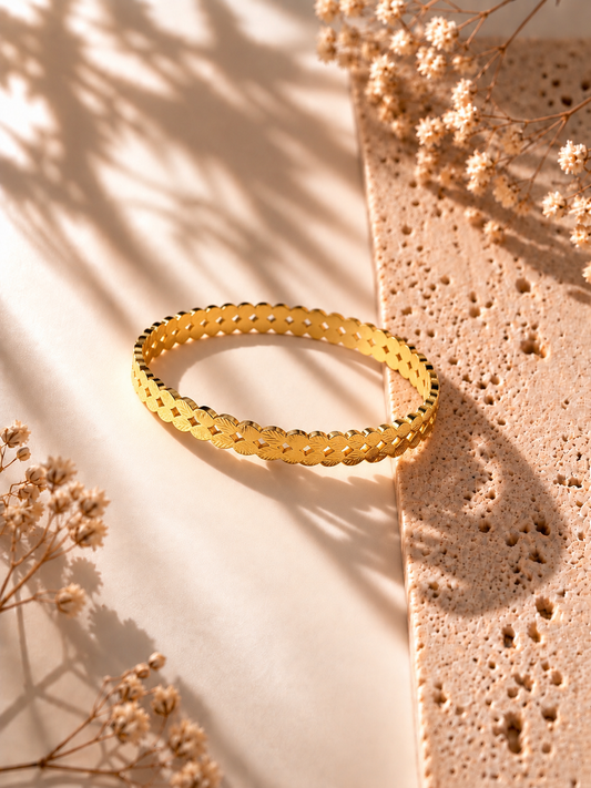 18k GOLD PLATED ANTI TARNISH BRACELET