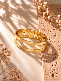 BOLD 18k GOLD PLATED ANTI TARNISH BRACELET