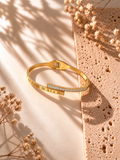 LUXURY 18k GOLD PLATED ANTI-TARNISH ROMAN NUMERAL BRACELET