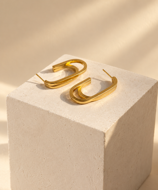 18k GOLD PLATED DAILYWEAR STUDS