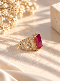Ruby Royale Statement Ring