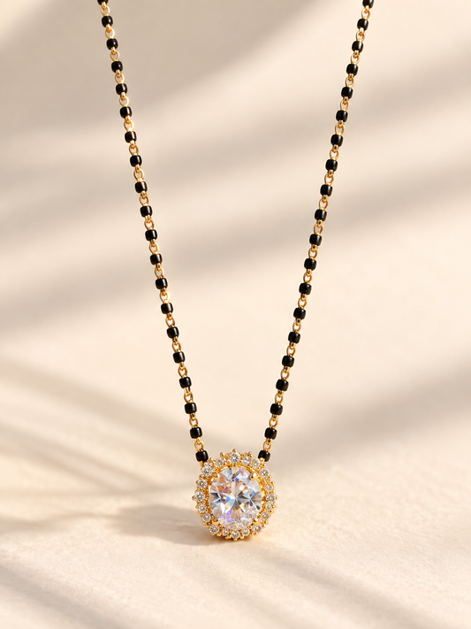 Vandana Micro Gold Plated Mangal Sutra