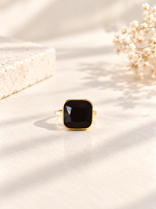 18K GOLD PLATED ANTI TARNISH ADJUSTABLE RING