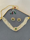 PAACHI KUNDAN EMERALD CHOKER