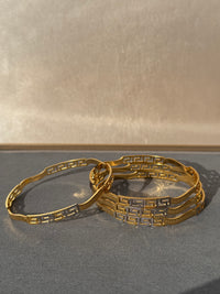 MICRO GOLD PLATED ANTI TARNISH BANGLES
