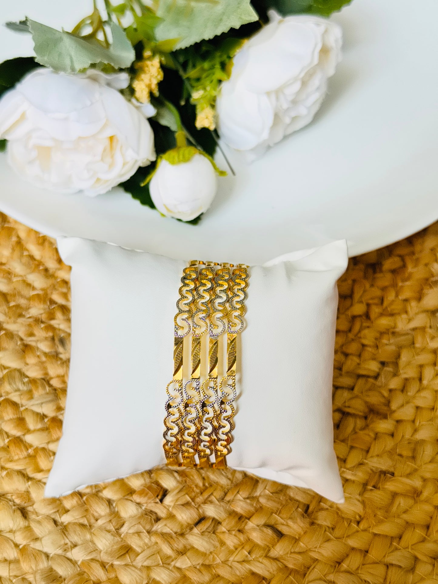 MICRO GOLD PLATED ANTI TARNISH BANGLES