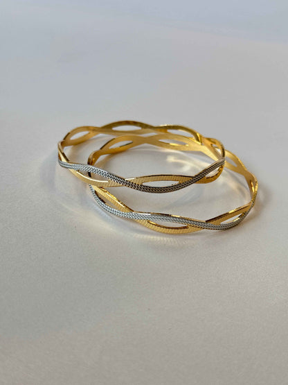 MICRO GOLD PLATED ANTI TARNISH BANGLES