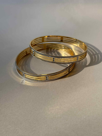 MICRO GOLD PLATED ANTI TARNISH BANGLES