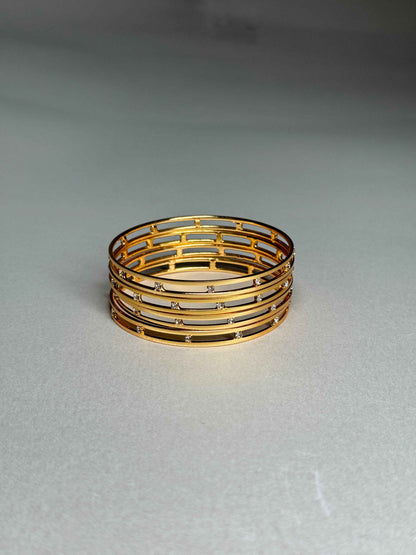 MICRO GOLD PLATED ANTI TARNISH BANGLES