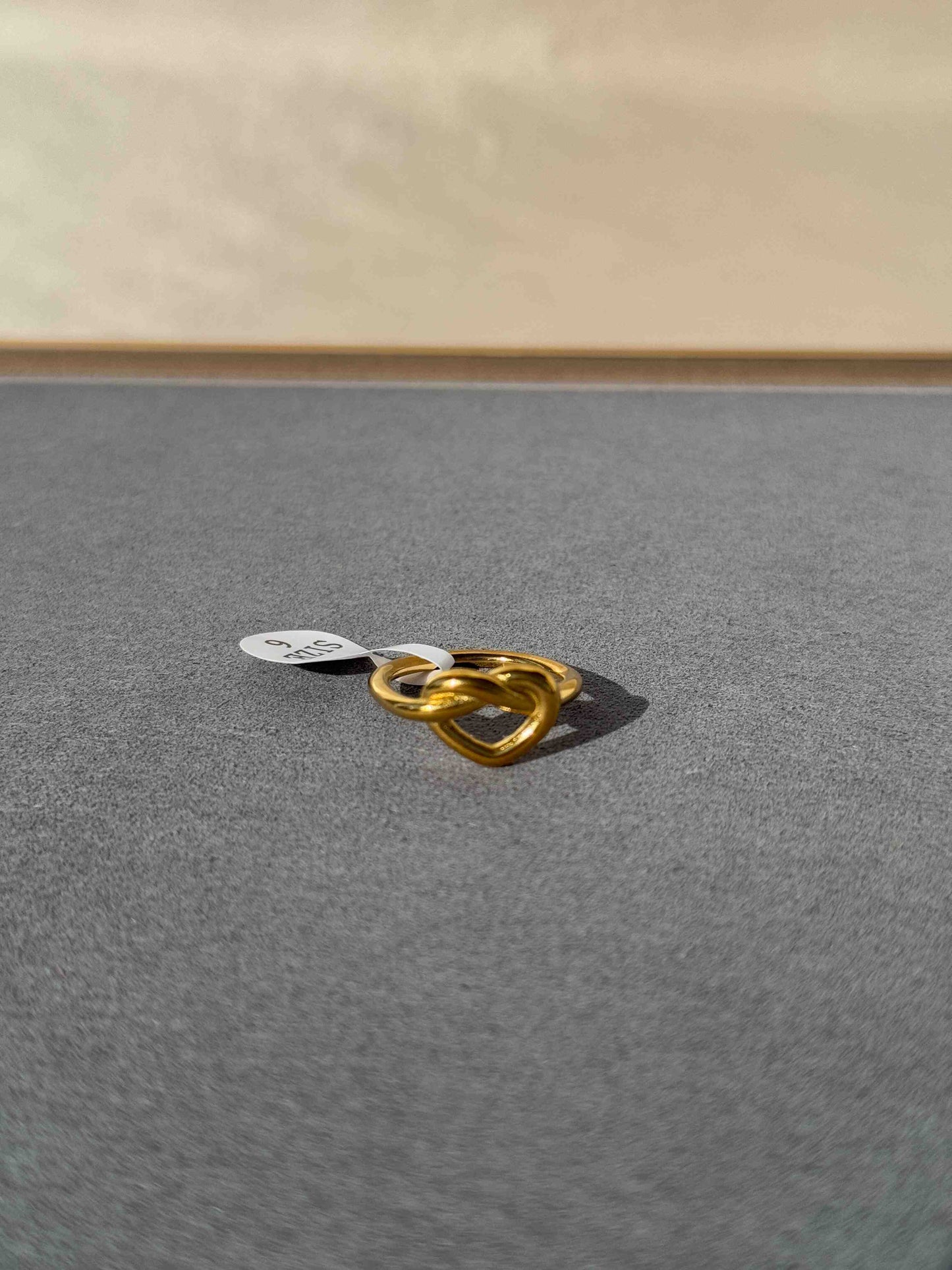 18K GOLD PLATED RING