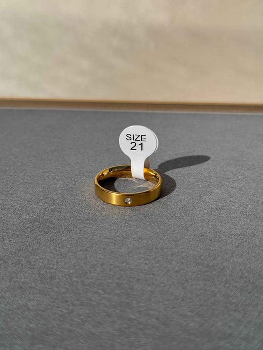 18K GOLD PLATED RING