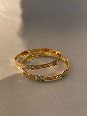 MICRO GOLD PLATED ANTI TARNISH BANGLES