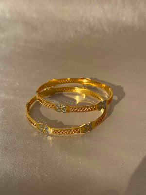 MICRO GOLD PLATED ANTI TARNISH BANGLES