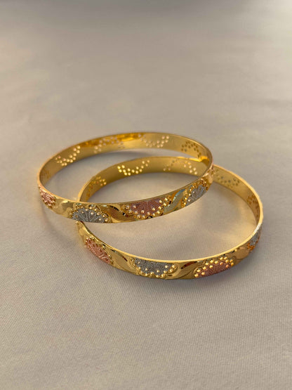 MICRO GOLD PLATED ANTI TARNISH BANGLES