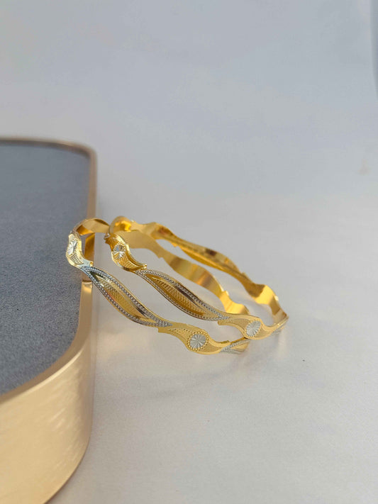MICRO GOLD PLATED ANTI TARNISH BANGLES
