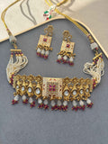 ANTIQUE GOLD PLATED NECKLACE