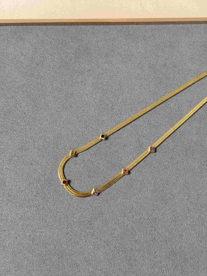 GOLD PLATED 18K ANTI TARNISH CHAIN