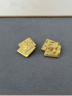 18K GOLD PLATED ANTI TARNISH EARRINGS