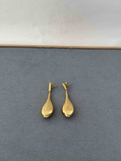 18K GOLD PLATED ANTI TARNISH DROP EARRINGS