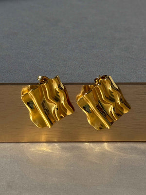 18K GOLD PLATED ANTI TARNISH EARRINGS