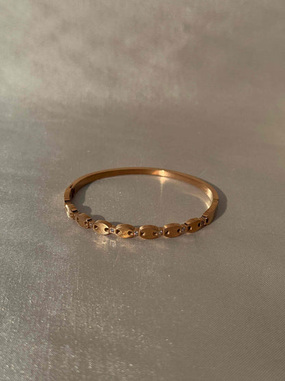 SLEEK 18k ROSE GOLD BRACELET