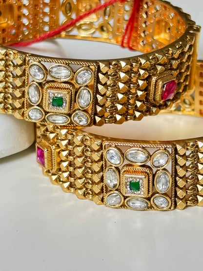 ANTIQUE KUNDAN KADAS