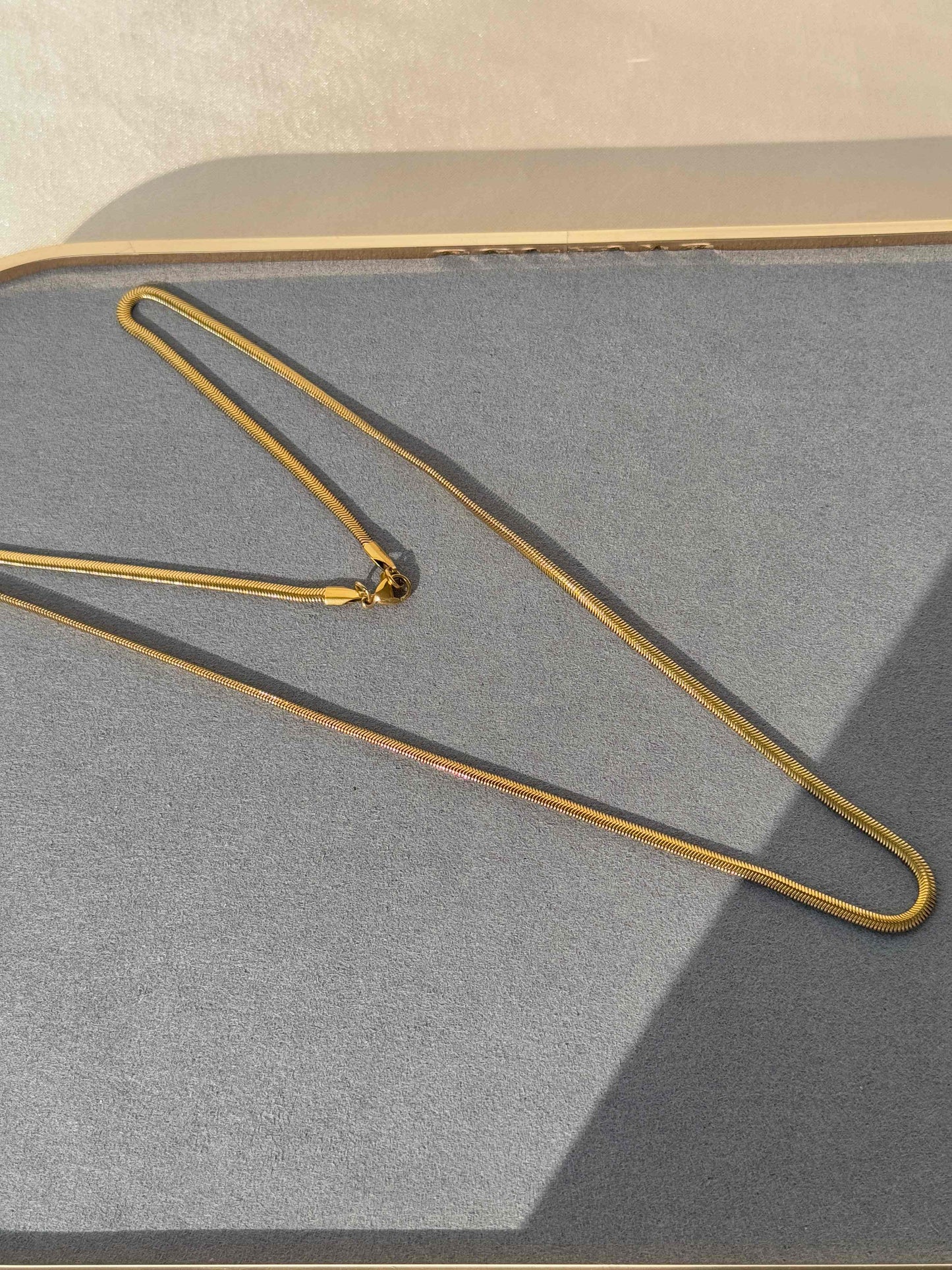 MEN’S 18k GOLD PLATED CHAIN