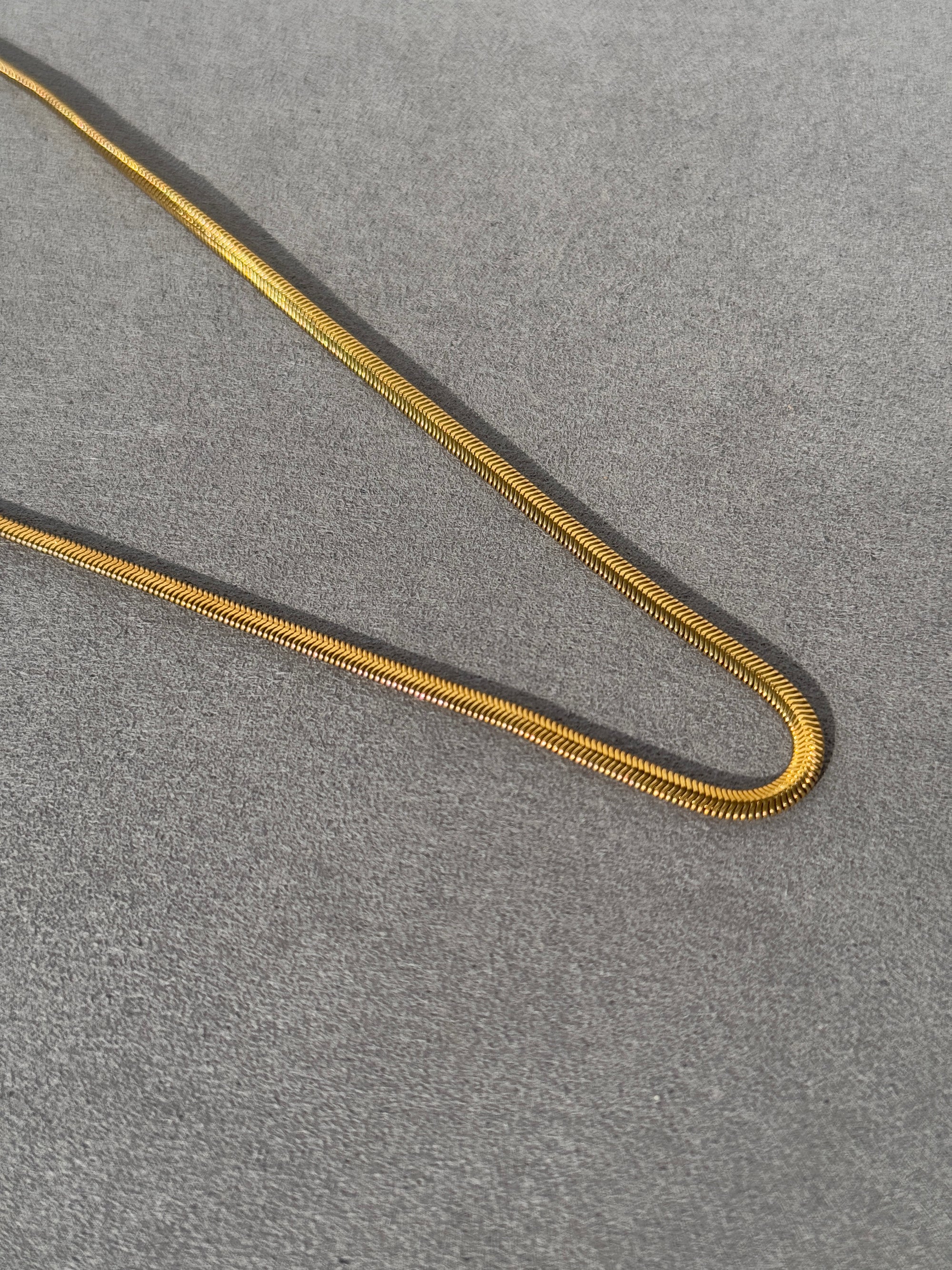 MEN’S 18k GOLD PLATED CHAIN