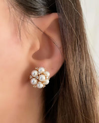 18K NATURAL PEARL EARRINGS