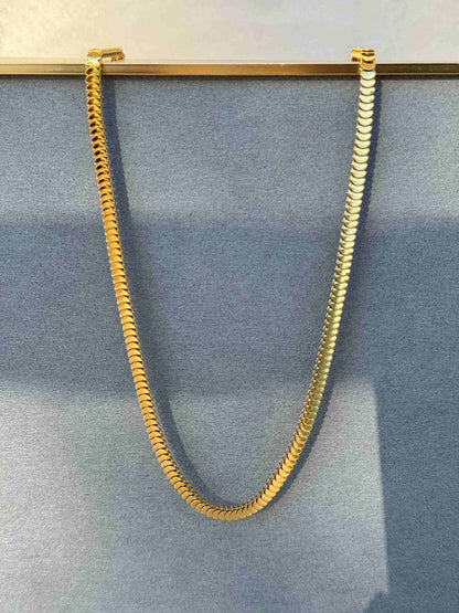 MEN’S 18k GOLD PLATED CHAIN - 5MM