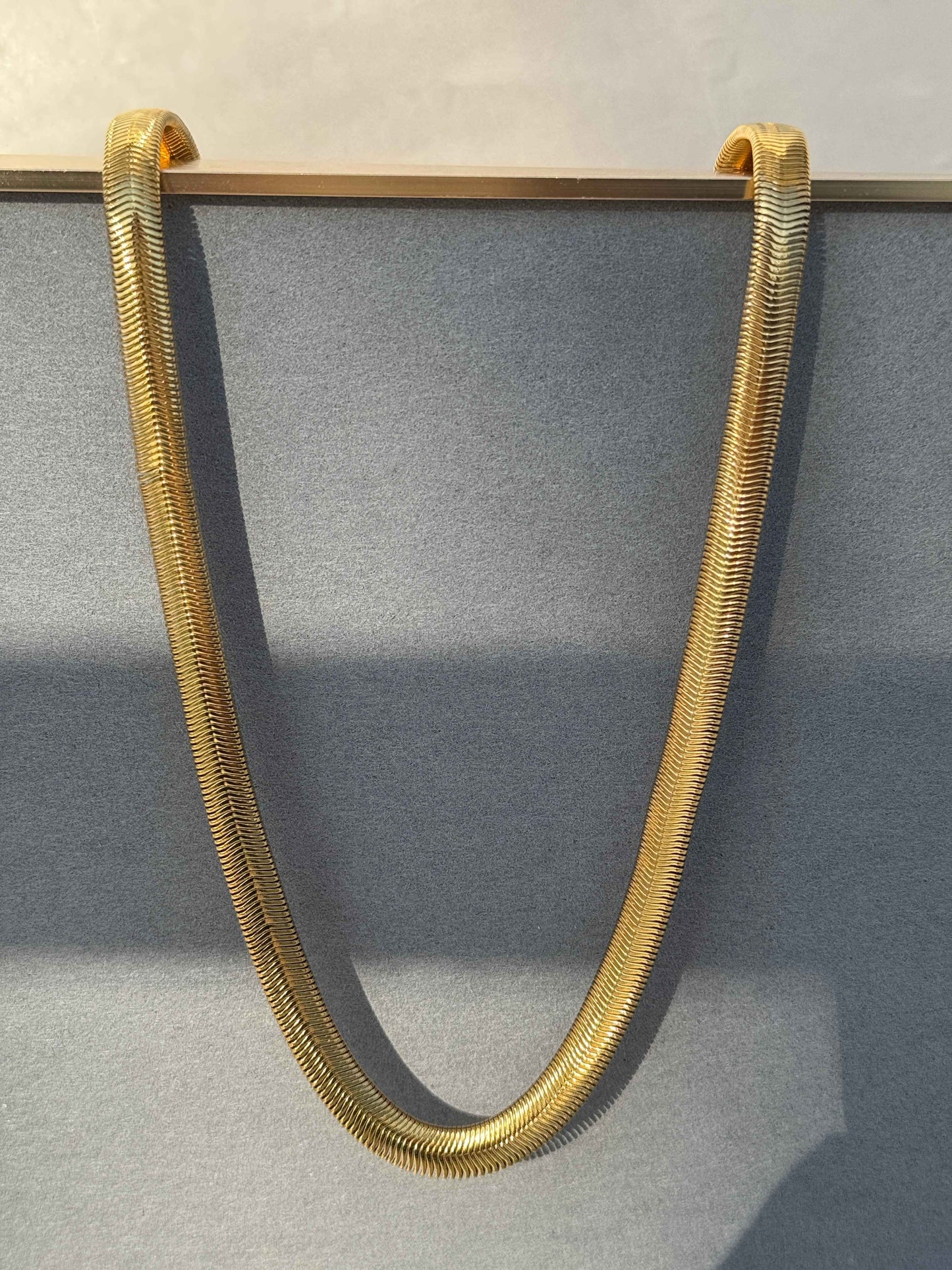 CUBANS 18k GOLD PLATED CHAIN