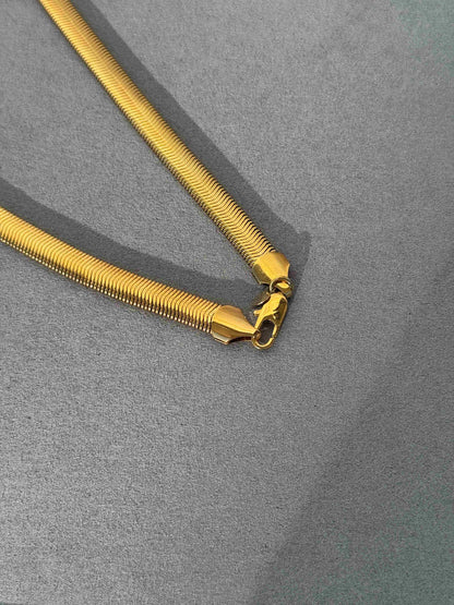 CUBANS 18k GOLD PLATED CHAIN