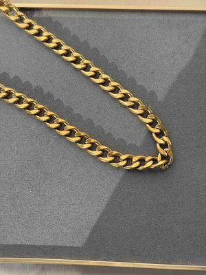 CUBANS MICRO GOLD PLATED CHAINS - 12.5 MM