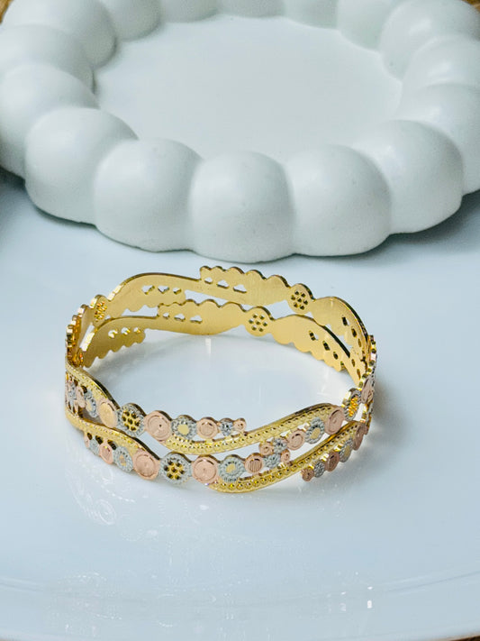 MICRO GOLD PLATED ANTI TARNISH BANGLES