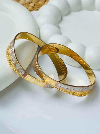 MICRO GOLD PLATED ANTI TARNISH BANGLES