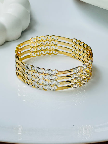 MICRO GOLD PLATED ANTI TARNISH BANGLES