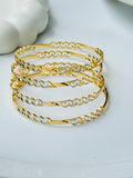 MICRO GOLD PLATED ANTI TARNISH BANGLES